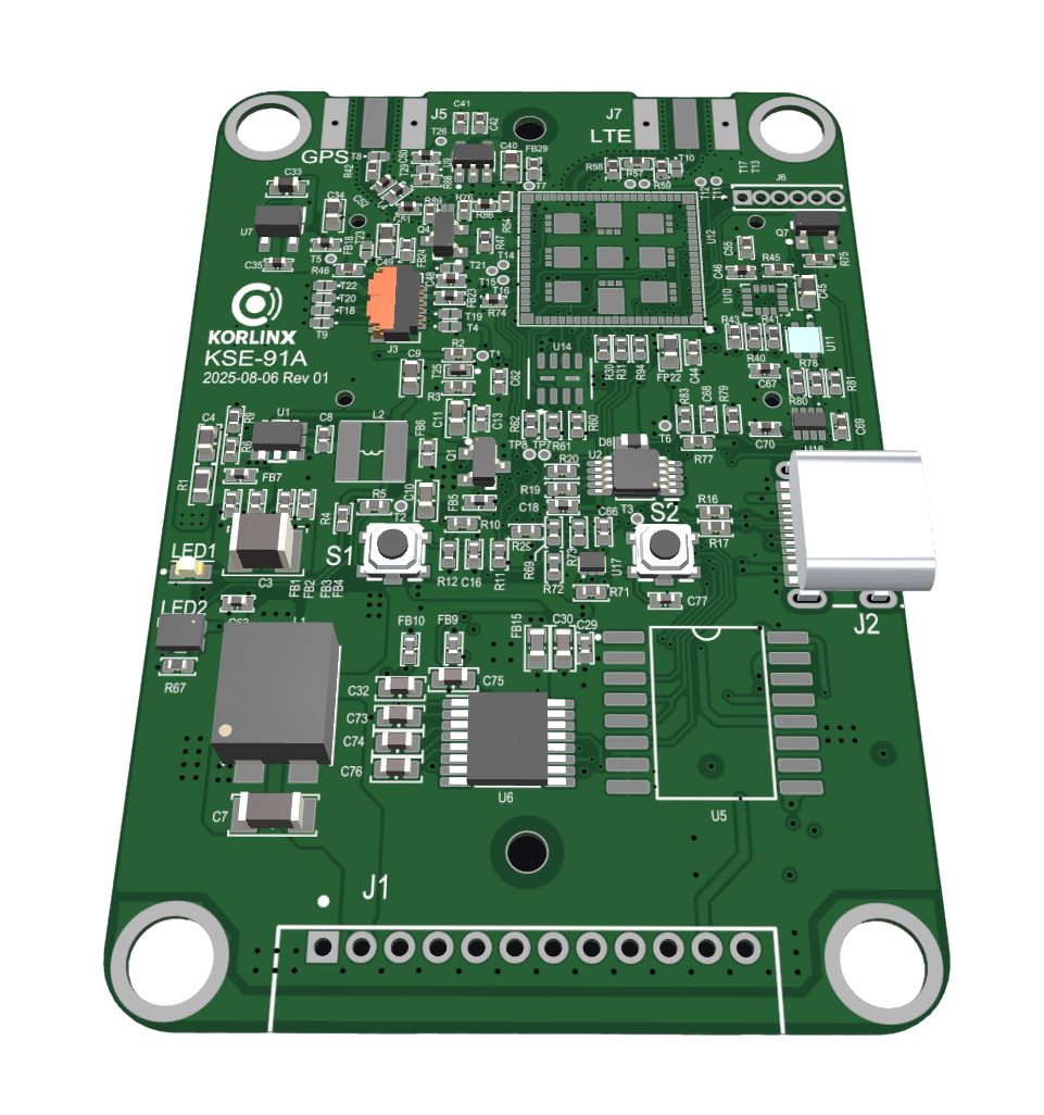 부품 실장이 완료된 PCB Assembly 보드